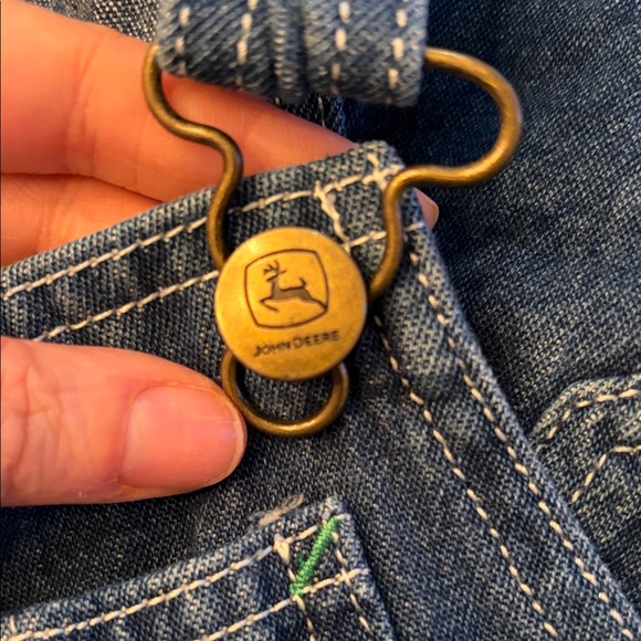 John Deere Blue Kids Overalls - Picture 5 of 5